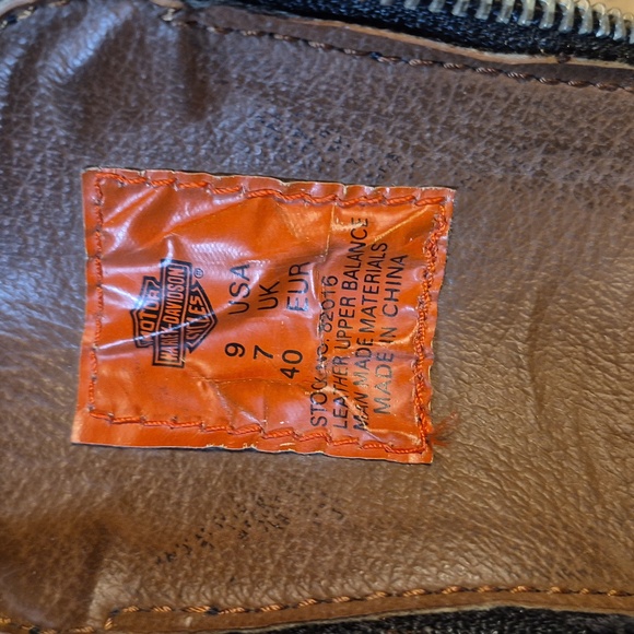 Harley Davidson Women's Amherst Moto Boots▪︎ Sz 9 - Picture 6 of 10